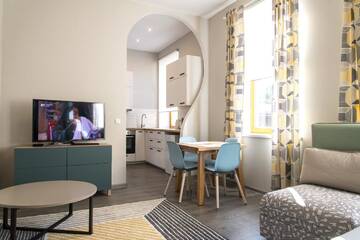 Фото номера Апартаменты-студио Апартаменты A9A (Audēju 9 apartamenti) г. Вентспилс 4