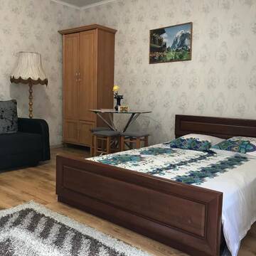 Фото номера Двухместный номер с двуспальной кроватью и дополнительной кроватью Гостевой дом fantasy park г. Вентспилс 5