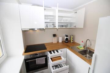 Фото номера Апартаменты с 1 спальней Апартаменты Petera Apartment г. Вентспилс 23