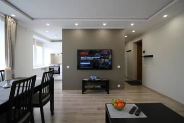 Фото номера Апартаменты с 1 спальней Апартаменты Petera Apartment г. Вентспилс 35