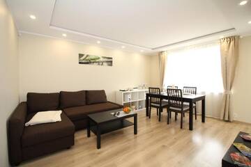 Фото номера Апартаменты с 1 спальней Апартаменты Petera Apartment г. Вентспилс 32