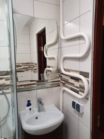 Фото номера Апартаменты с 1 спальней Апартаменты Vidumgrāvja apartamenti г. Вентспилс 11
