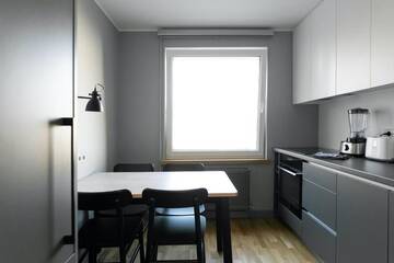 Фото номера Апартаменты с балконом Апартаменты Brand New, Family-friendly with a great location - Moon Apartment г. Вентспилс 55