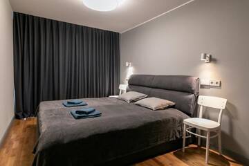Фото номера Апартаменты с балконом Апартаменты Brand New, Family-friendly with a great location - Moon Apartment г. Вентспилс 60