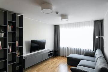 Фото номера Апартаменты с балконом Апартаменты Brand New, Family-friendly with a great location - Moon Apartment г. Вентспилс 16