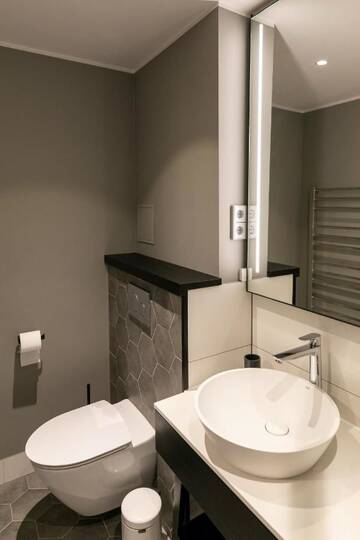 Фото номера Апартаменты с балконом Апартаменты Brand New, Family-friendly with a great location - Moon Apartment г. Вентспилс 25