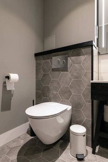 Фото номера Апартаменты с балконом Апартаменты Brand New, Family-friendly with a great location - Moon Apartment г. Вентспилс 27