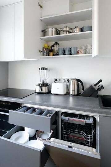 Фото номера Апартаменты с балконом Апартаменты Brand New, Family-friendly with a great location - Moon Apartment г. Вентспилс 36