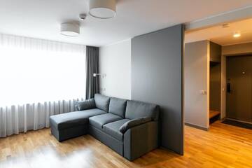 Фото номера Апартаменты с балконом Апартаменты Brand New, Family-friendly with a great location - Moon Apartment г. Вентспилс 10