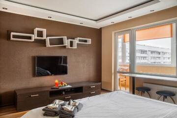 Фото номера Апартаменты с 2 спальнями Апартаменты Perfectly Equipped Apartment г. Вентспилс 24