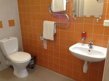 Фото номера Одноместный номер Отель Olimpiska Centra Ventspils Hotel г. Вентспилс 6