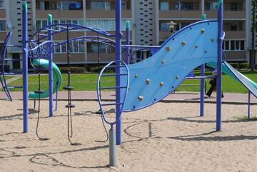 Фото номера Апартаменты с 1 спальней Апартаменты Park Apartment г. Вентспилс 12