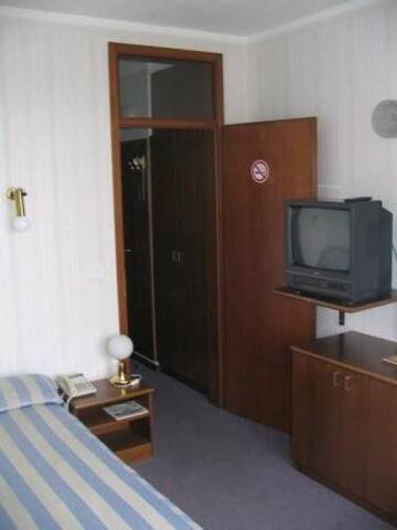 Фото номера Одноместный номер Отель Hotel Vilnis г. Вентспилс 5
