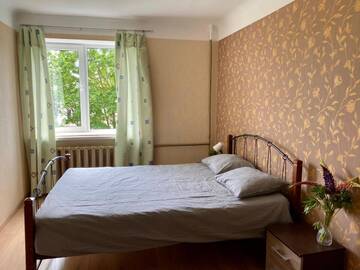Фото номера Апартаменты с балконом Апартаменты Beige Gallery apartment in Ventspils г. Вентспилс 11