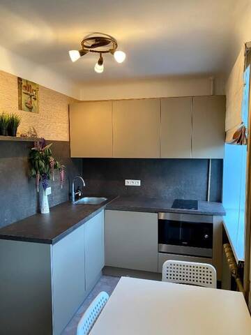 Фото номера Апартаменты с балконом Апартаменты Beige Gallery apartment in Ventspils г. Вентспилс 30